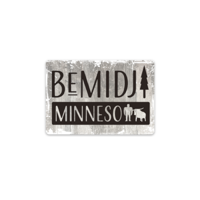 Bemidji, MN - Decal