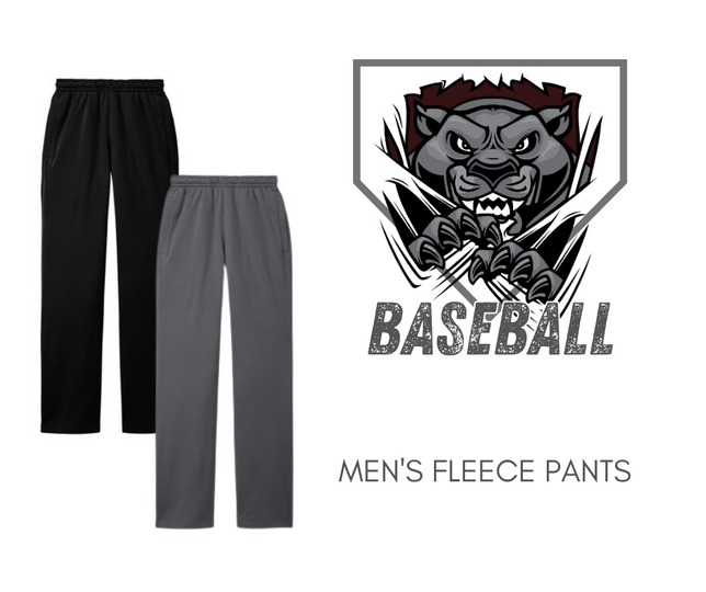 Men's Fleece Pant | Panther Baseball