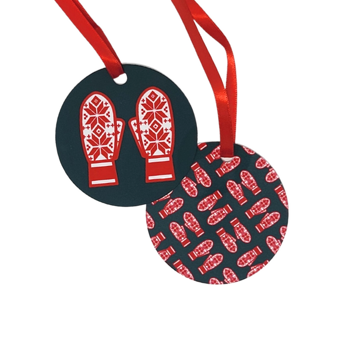 Nordic Mittens Ornament