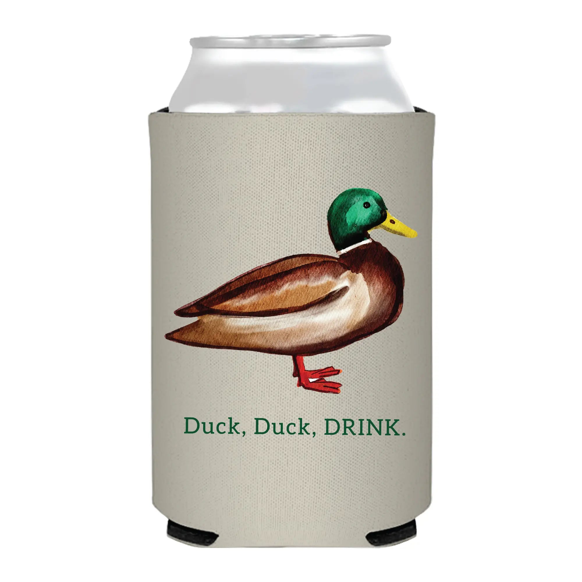 Duck, Duck, DRINK | Foam Can Koozie