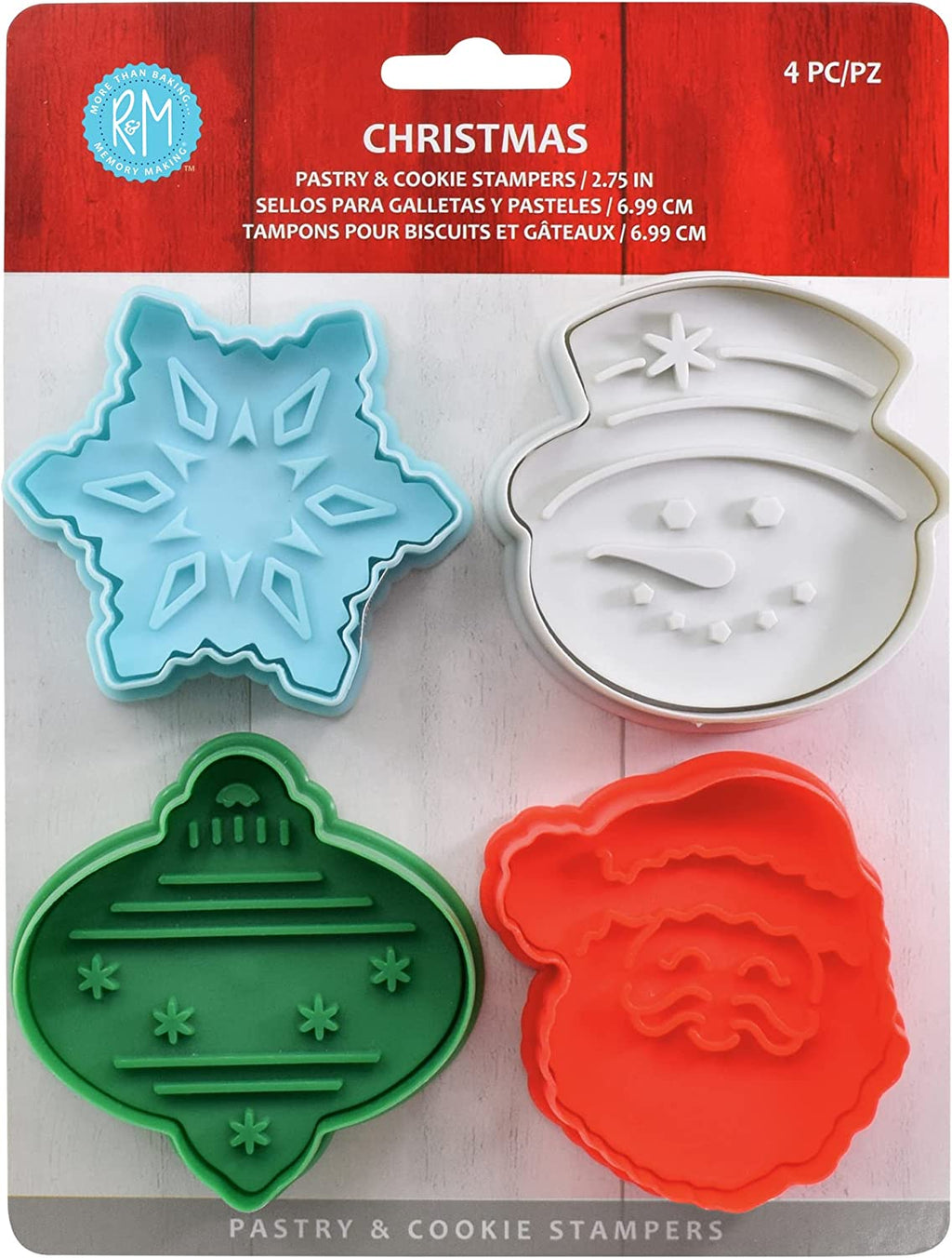 Large Christmas Cookie/Pastry Stampers
