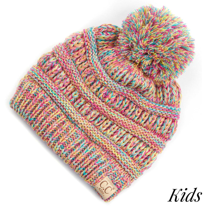 Kid's Pom Pom Beanie