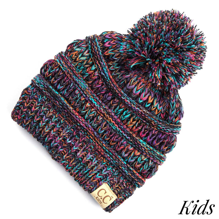 Kid's Pom Pom Beanie