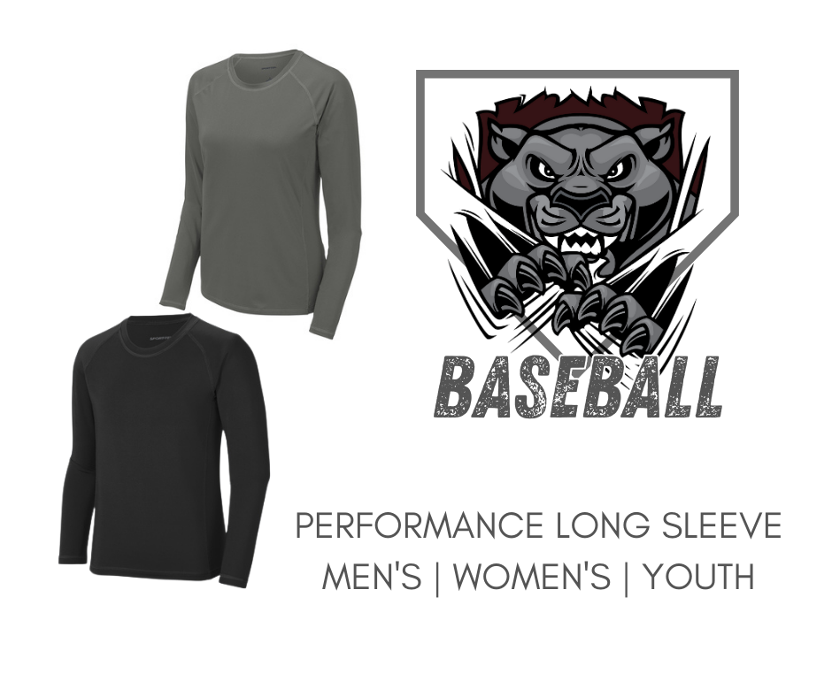 Performance Long Sleeve | Panther Baseball
