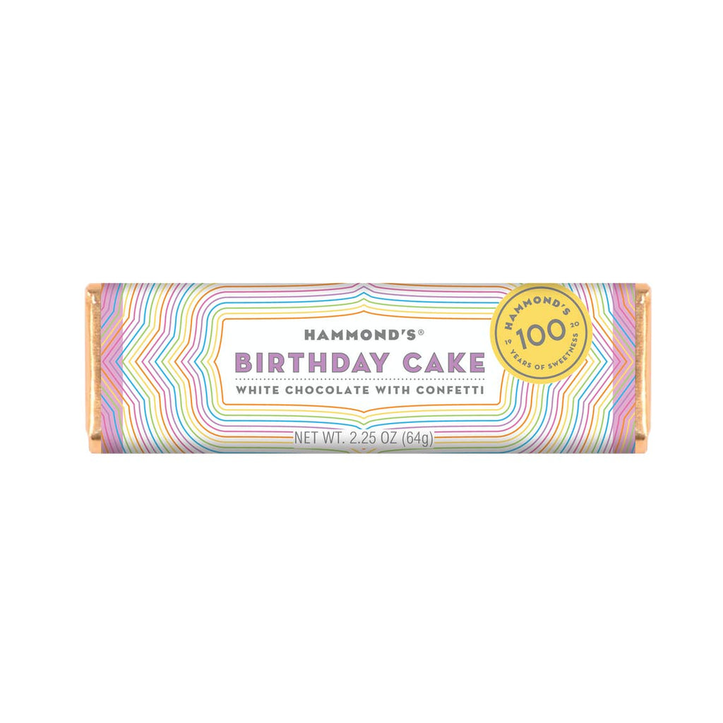 Birthday Cake White Chocolate Bar