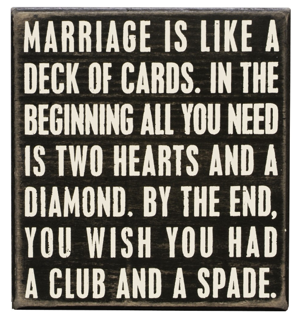 Deck of Cards Sign