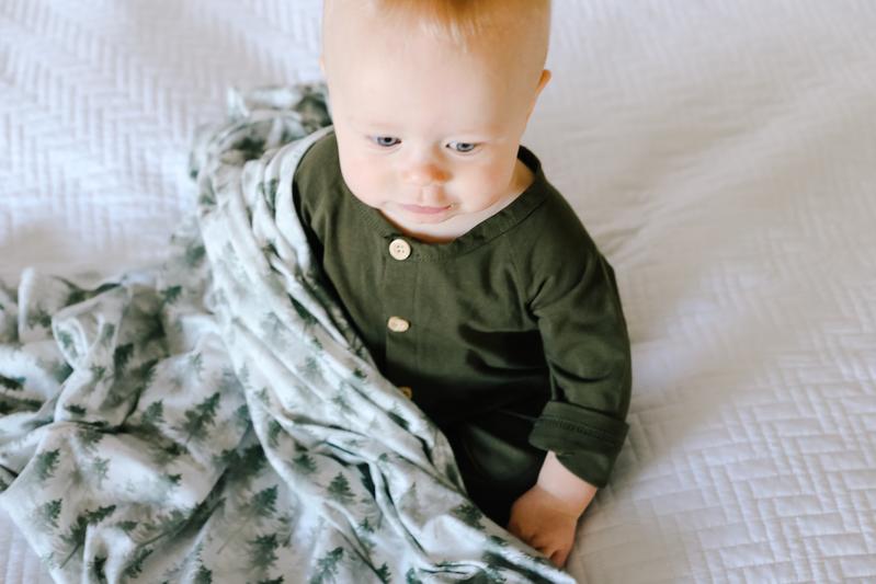 Evergreen - Swaddle Blanket