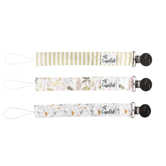 Rex - Set of 3 Pacifier Clip