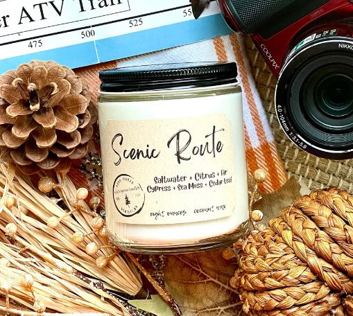 Scenic Route | 8 oz. Coconut Wax Candle