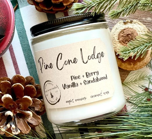 Pine Cone Lodge | 8 oz. Coconut Wax Candle