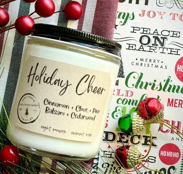 Holiday Cheer | 8 oz. Coconut Wax Candle