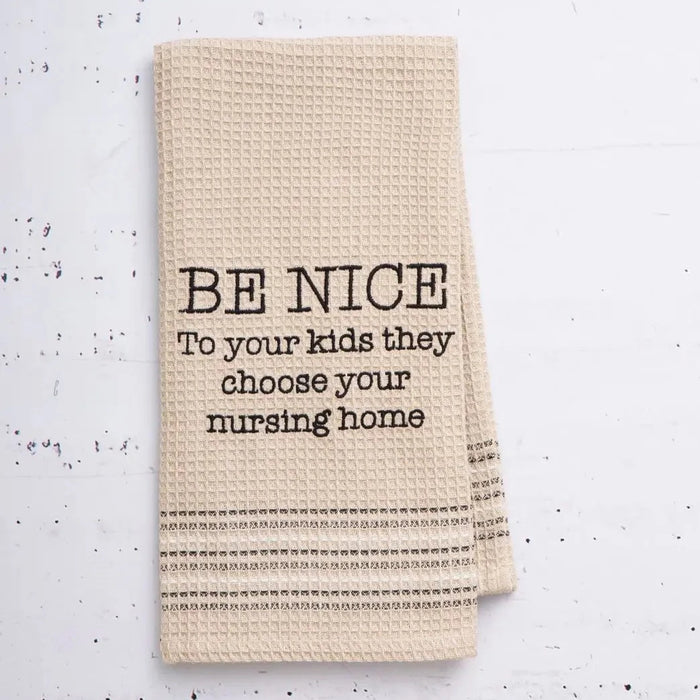 Be Nice - Dishtowel