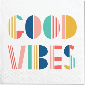 Good Vibes | Cocktail Napkins
