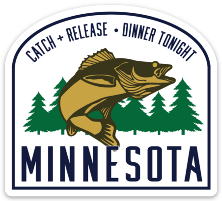 Catch + Release - Decal