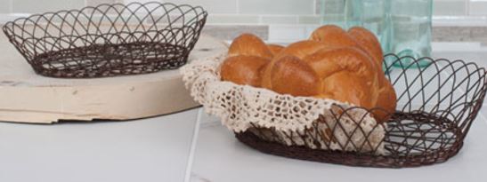 Wire Kitchen Basket - Two Sizes