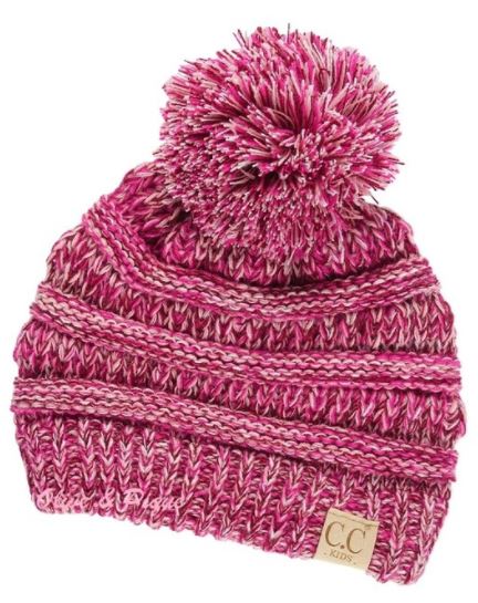 Kid's Pom Pom Beanie