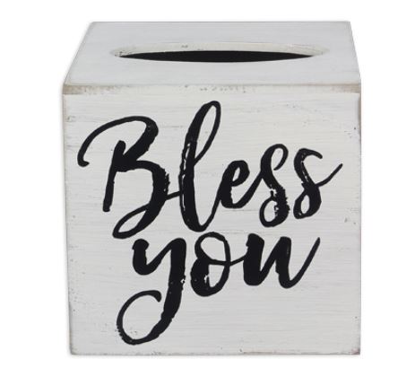 Bless You - Tissue Box Holder