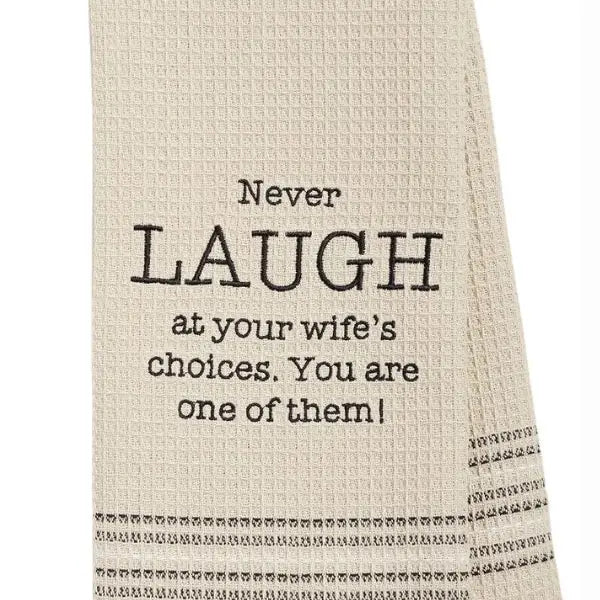 Wife's Choices - Dishtowel