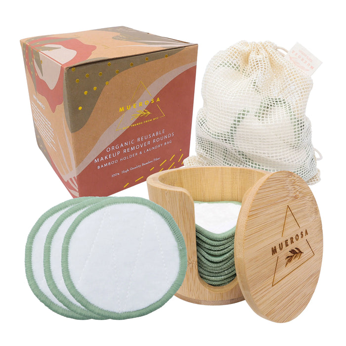 Reusable Bamboo Makeup Remover Pads