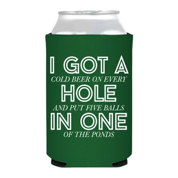 Hole in One | Foam Can Koozie