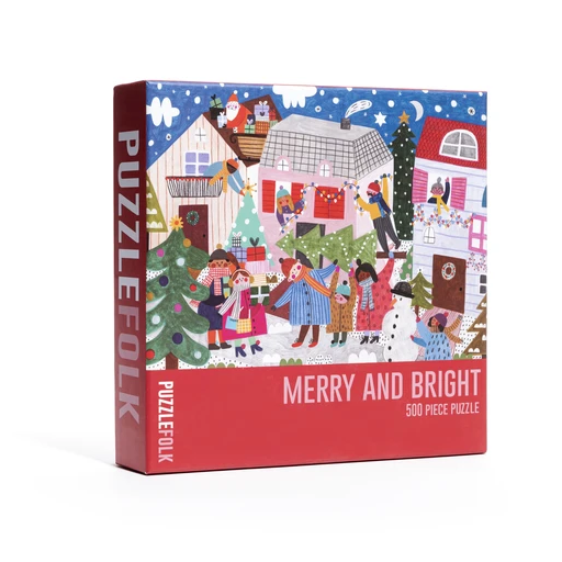 Merry and Bright 500 Piece Puzzle