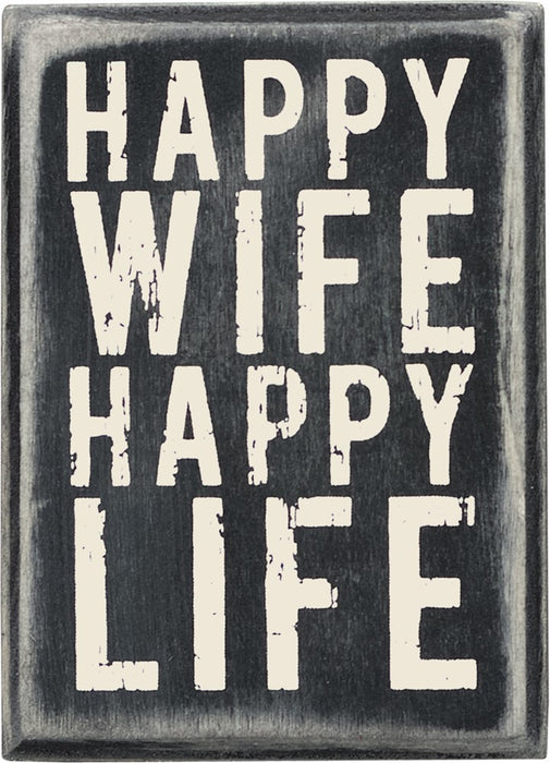 Happy Wife, Happy Life