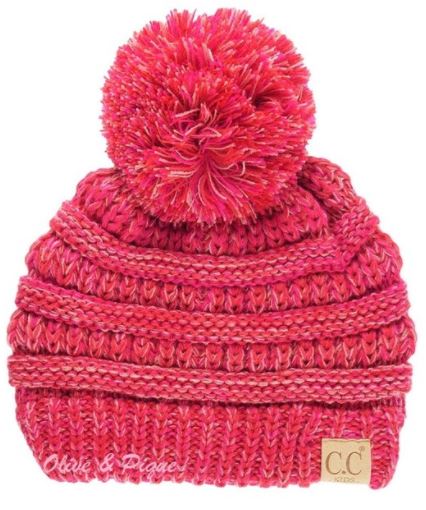 Kid's Pom Pom Beanie