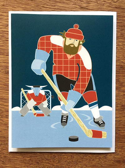 Paul & Babe Hockey - Note Card