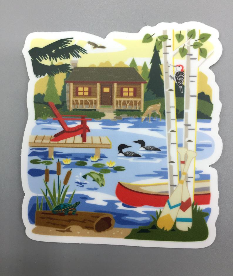 Cabin Life - Decal