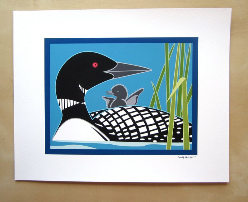 Loons Print | Multiple Sizes