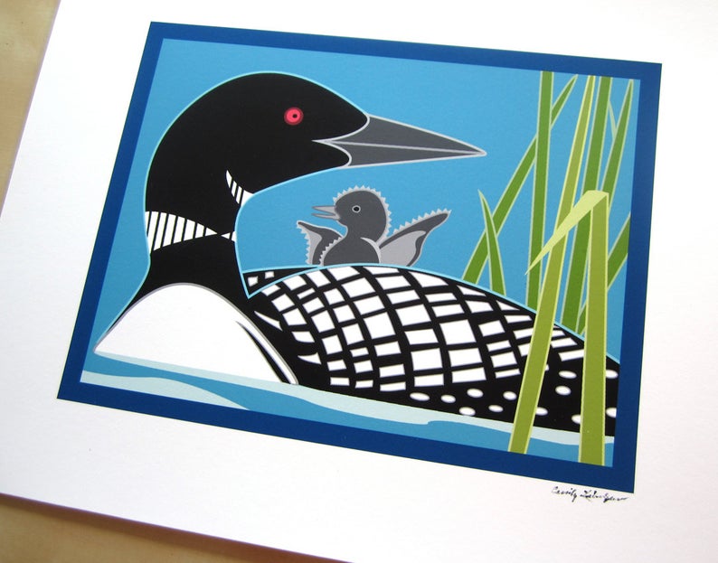 Loons Print | Multiple Sizes