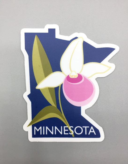 Lady Slipper Minnesota - Decal