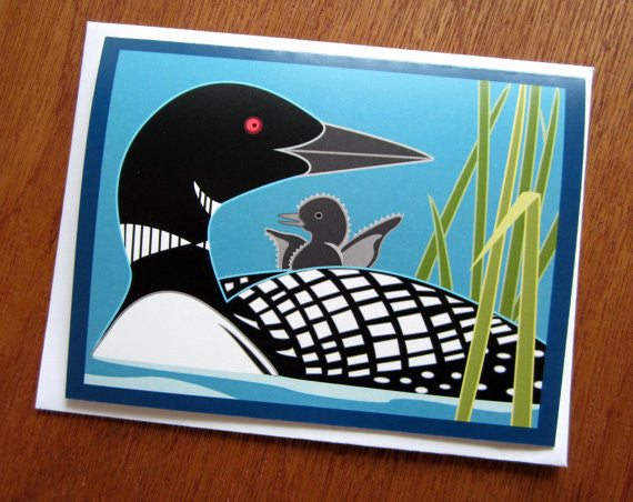 Minnesota Loons - Note Card