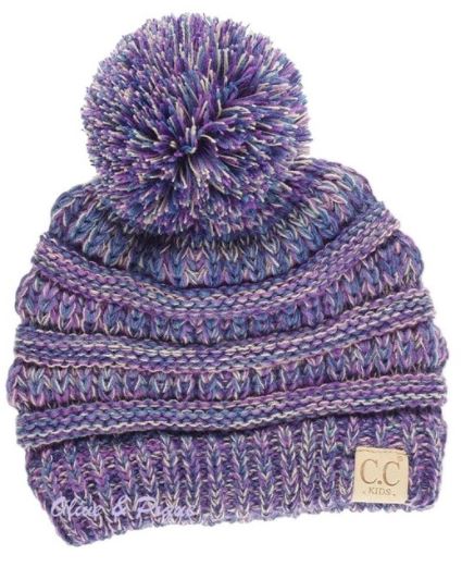 Kid's Pom Pom Beanie