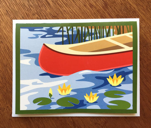 red canoe card